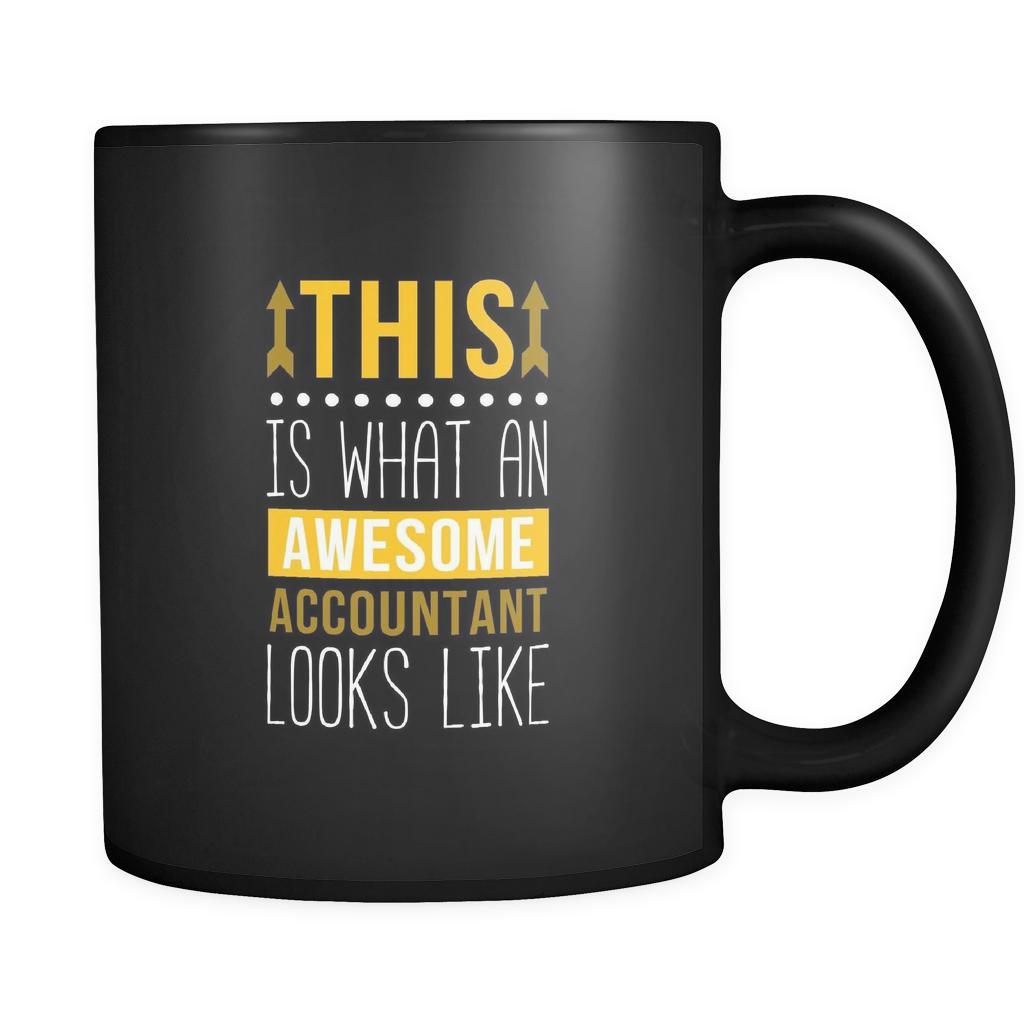 Accounting This is what an awesome accountant looks like 11oz Black Mug-Drinkware-Teelime | shirts-hoodies-mugs