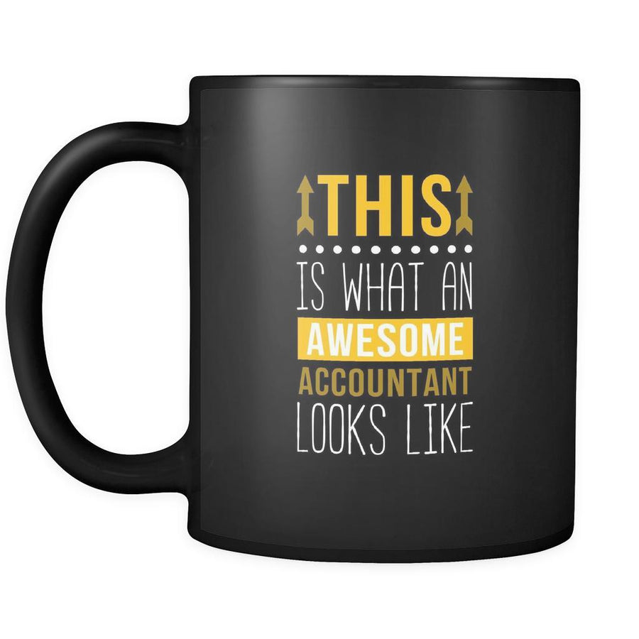 Accounting This is what an awesome accountant looks like 11oz Black Mug-Drinkware-Teelime | shirts-hoodies-mugs