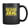 Accounting Welcome to the beard side no razors allowed 11oz Black Mug-Drinkware-Teelime | shirts-hoodies-mugs