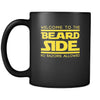 Accounting Welcome to the beard side no razors allowed 11oz Black Mug-Drinkware-Teelime | shirts-hoodies-mugs