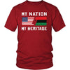 African American Shirt - My Nation - My Heritage - Native Roots Gift-T-shirt-Teelime | shirts-hoodies-mugs