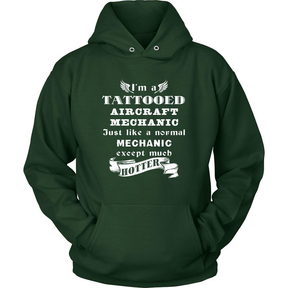 Aircraft Mechanic - I'm a Tattooed Aircraft Mechanic,... much hotter - Profession/Job Shirt-T-shirt-Teelime | shirts-hoodies-mugs