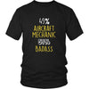 Aircraft Mechanic Shirt - 49% Aircraft Mechanic 51% Badass Profession-T-shirt-Teelime | shirts-hoodies-mugs