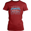 Aircraft Mechanic Shirt - I'm a tattooed aircraft mechanic, just like a normal aircraft mechanic, except much cooler - Profession Gift-T-shirt-Teelime | shirts-hoodies-mugs