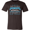 Aircraft Mechanic Shirt - I'm a tattooed aircraft mechanic, just like a normal aircraft mechanic, except much cooler - Profession Gift-T-shirt-Teelime | shirts-hoodies-mugs