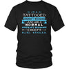 Aircraft Mechanic Shirt - I'm a tattooed aircraft mechanic, just like a normal aircraft mechanic, except much cooler - Profession Gift-T-shirt-Teelime | shirts-hoodies-mugs