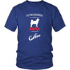 Akita Dog Lover Shirt - All this Dad needs is his Akita and a cup of coffee Father Gift-T-shirt-Teelime | shirts-hoodies-mugs