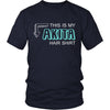 Akita Shirt - This is my Akita hair shirt - Dog Lover Gift-T-shirt-Teelime | shirts-hoodies-mugs