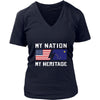 Alaskan Native Shirt - My Nation - My Heritage - Native Roots Gift-T-shirt-Teelime | shirts-hoodies-mugs