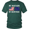 Alaskan Native Shirt - My Nation - My Heritage - Native Roots Gift-T-shirt-Teelime | shirts-hoodies-mugs