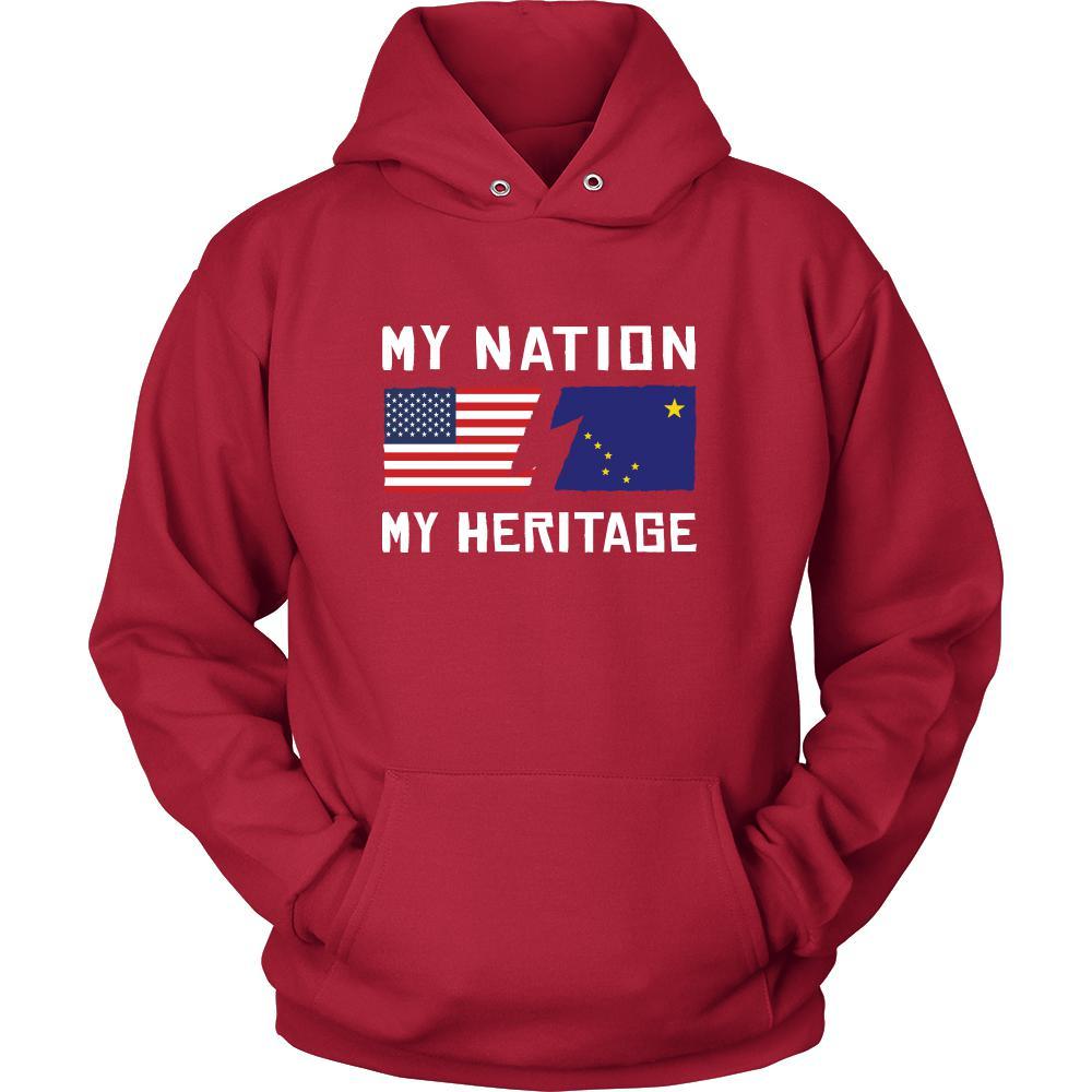 Alaskan Native Shirt - My Nation - My Heritage - Native Roots Gift-T-shirt-Teelime | shirts-hoodies-mugs