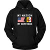 American Indian Shirt - My Nation - My Heritage - Native Roots Gift-T-shirt-Teelime | shirts-hoodies-mugs