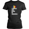 Andorra Shirt - Legends are born in Andorra - National Heritage Gift-T-shirt-Teelime | shirts-hoodies-mugs