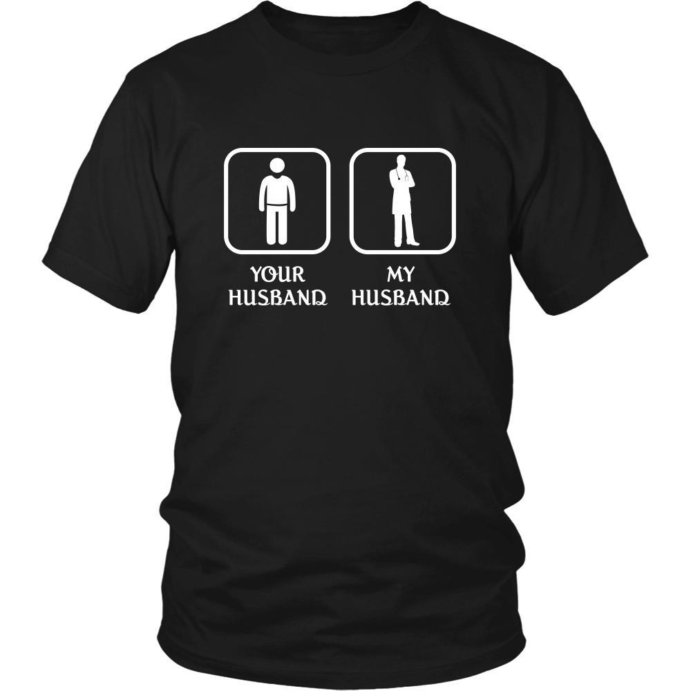 Anesthesiologist - Your husband My husband - Mother's Day Profession/Job Shirt-T-shirt-Teelime | shirts-hoodies-mugs