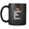 Angola Legends are born in Angola 11oz Black Mug-Drinkware-Teelime | shirts-hoodies-mugs