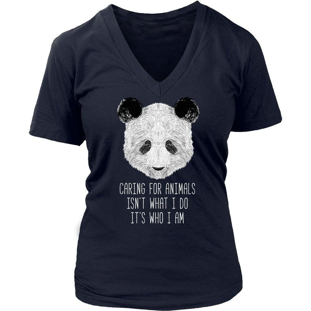 Animal Rescue T Shirt - Caring for animals isn't what I do it's who I am-T-shirt-Teelime | shirts-hoodies-mugs