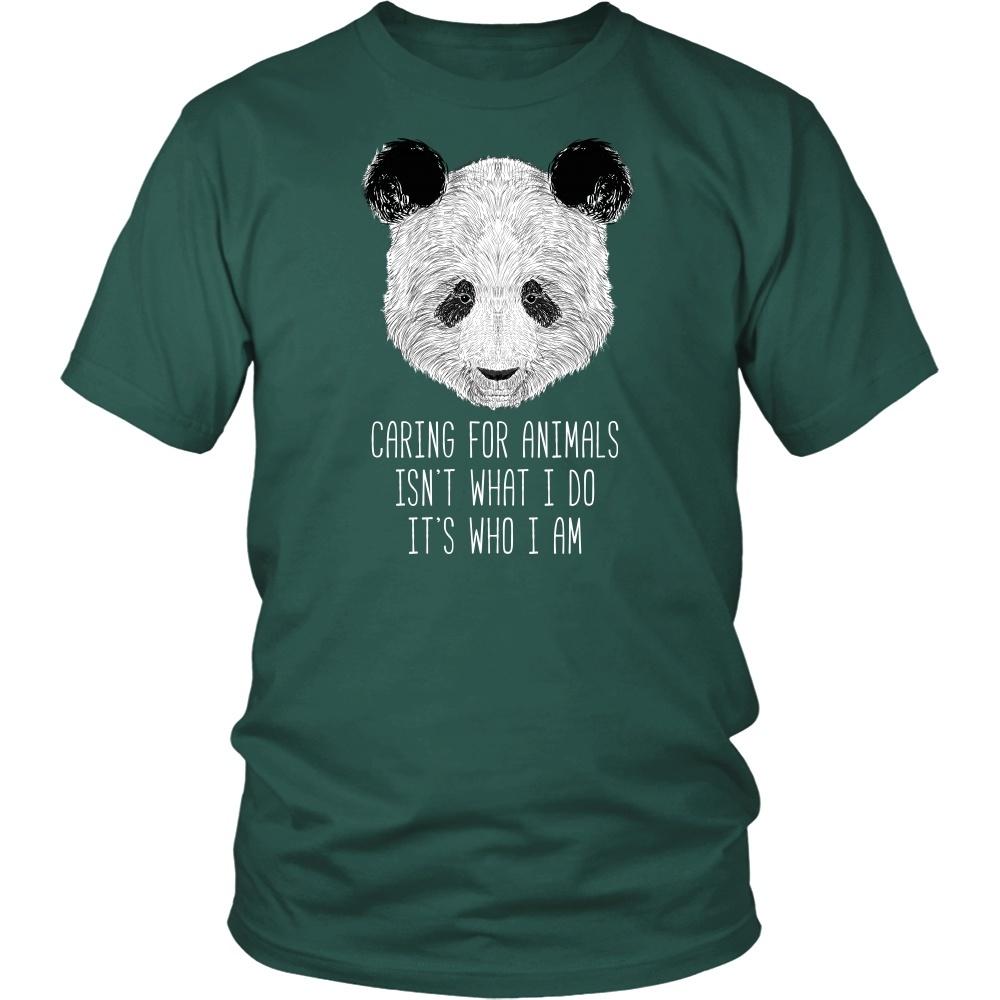 Animal Rescue T Shirt - Caring for animals isn't what I do it's who I am-T-shirt-Teelime | shirts-hoodies-mugs