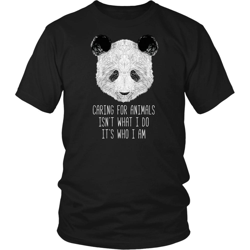 Animal Rescue T Shirt - Caring for animals isn't what I do it's who I am-T-shirt-Teelime | shirts-hoodies-mugs