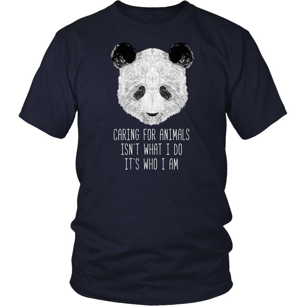 Animal Rescue T Shirt - Caring for animals isn't what I do it's who I am-T-shirt-Teelime | shirts-hoodies-mugs