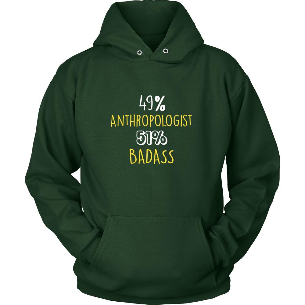 Anthropologist Shirt - 49% Anthropologist 51% Badass Profession-T-shirt-Teelime | shirts-hoodies-mugs