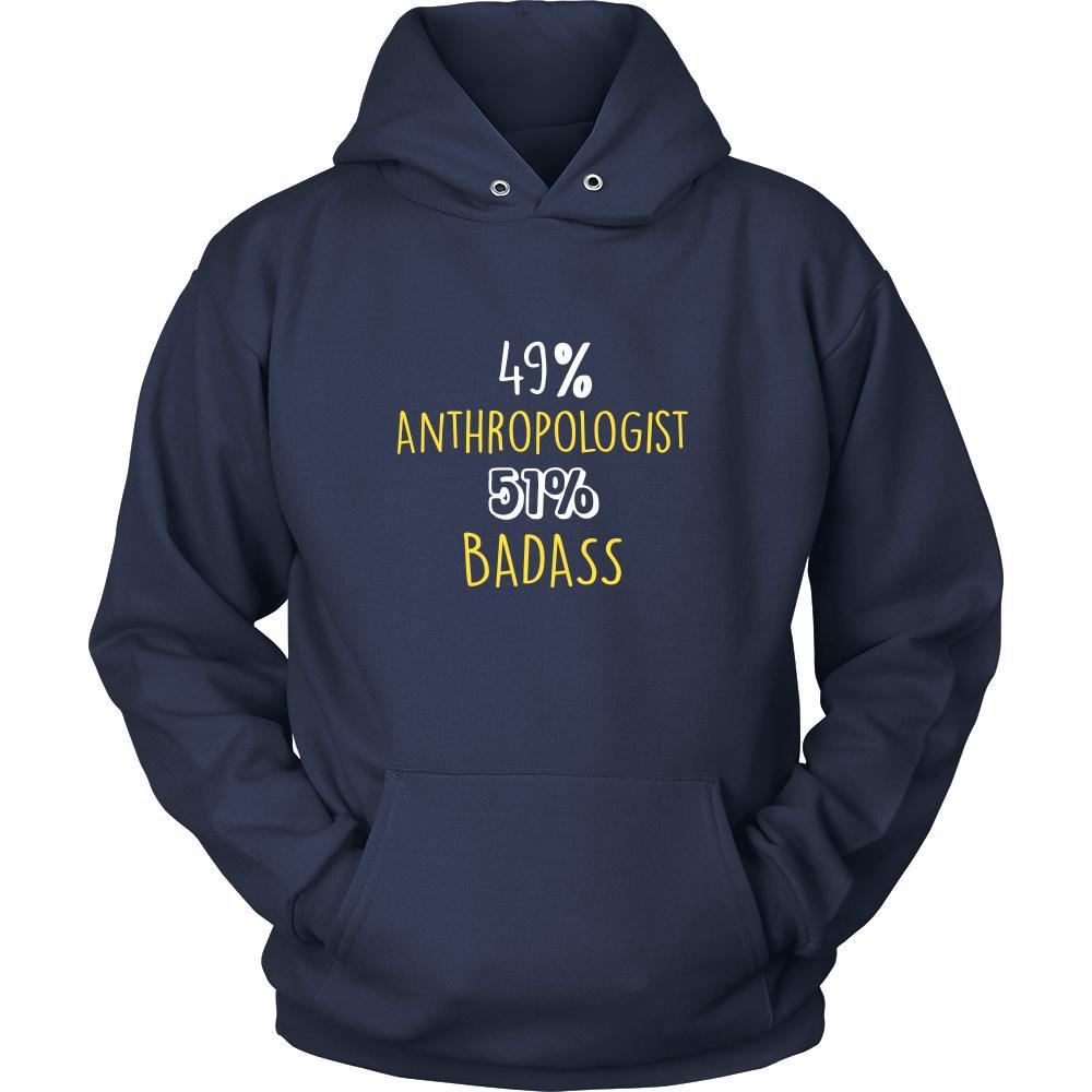Anthropologist Shirt - 49% Anthropologist 51% Badass Profession-T-shirt-Teelime | shirts-hoodies-mugs