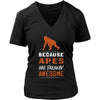 Ape Shirt - Freakin' Awesome - Animal Lover Gift-T-shirt-Teelime | shirts-hoodies-mugs