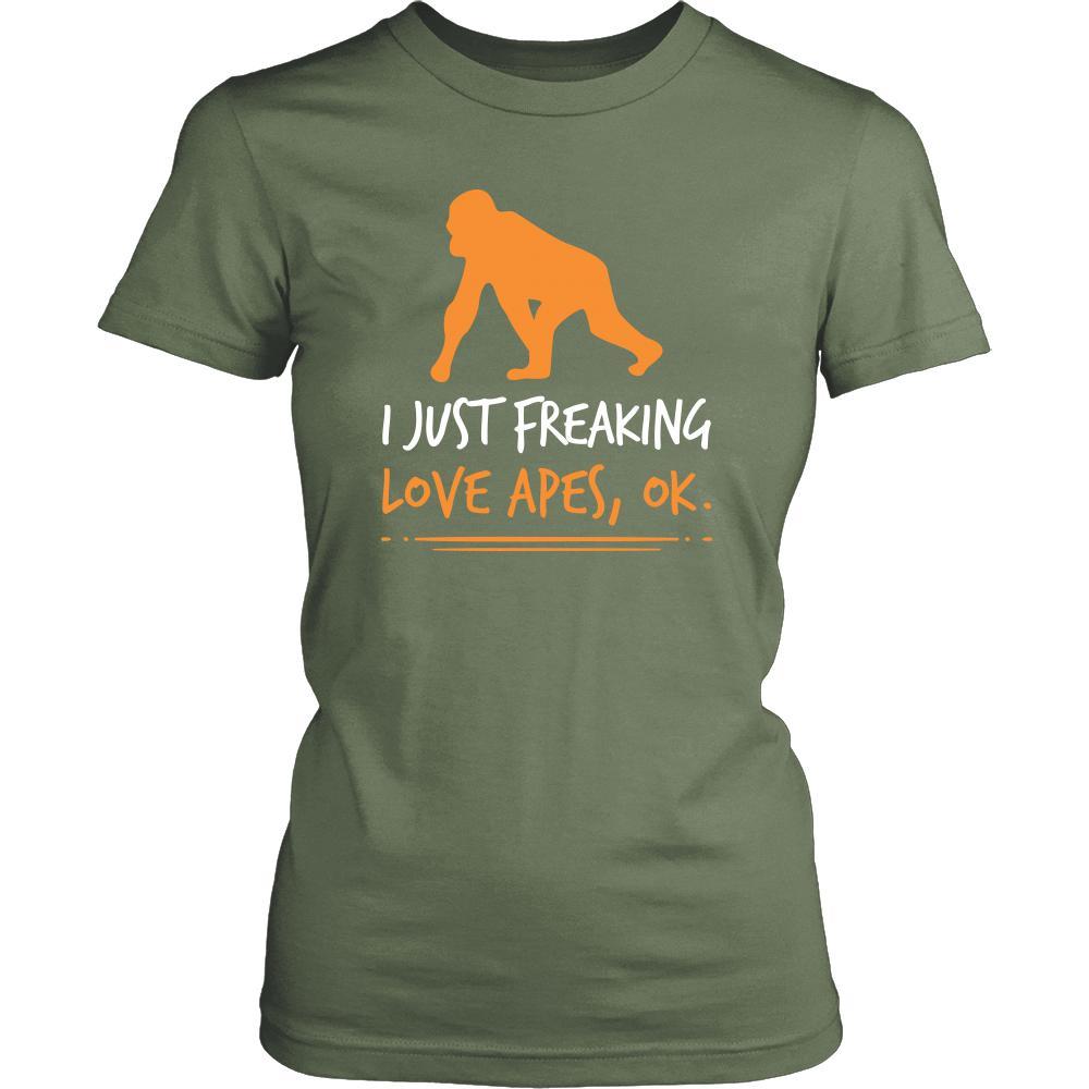 Ape Shirt - Love Apes - Animal Lover Gift-T-shirt-Teelime | shirts-hoodies-mugs
