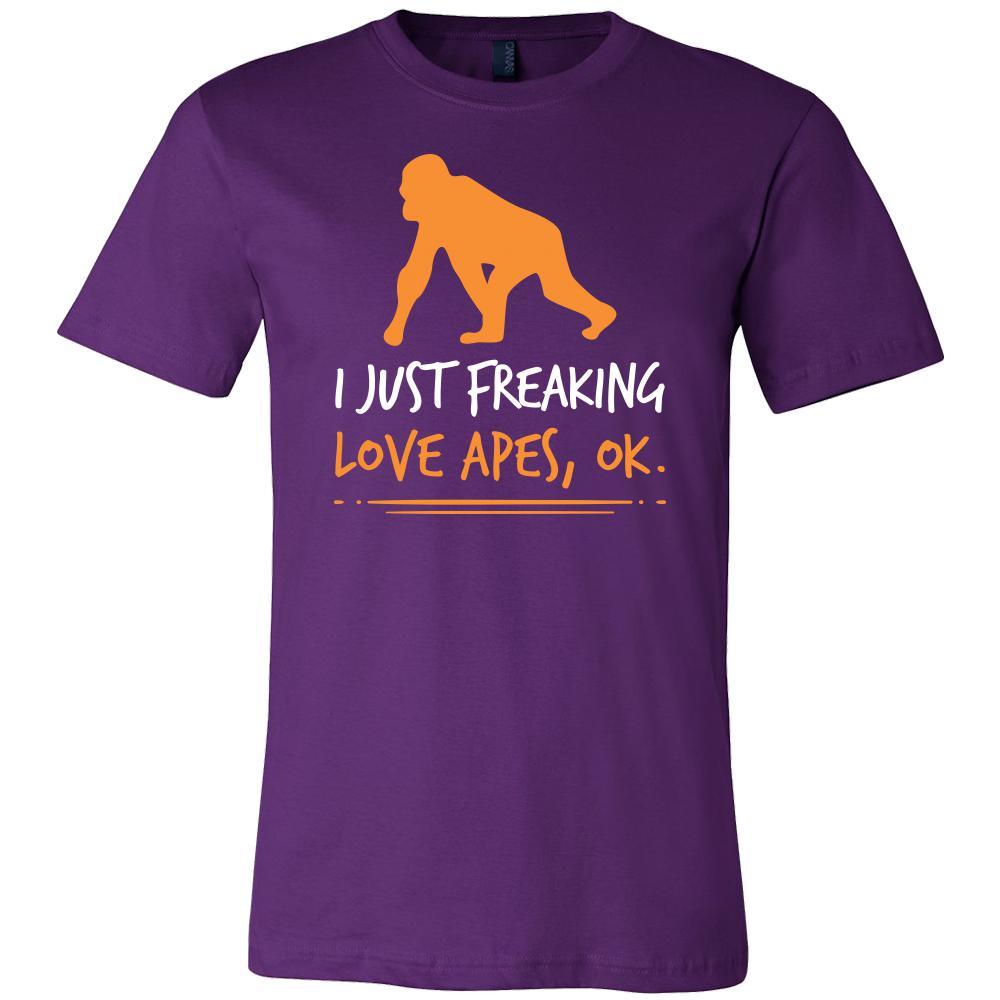 Ape Shirt - Love Apes - Animal Lover Gift-T-shirt-Teelime | shirts-hoodies-mugs