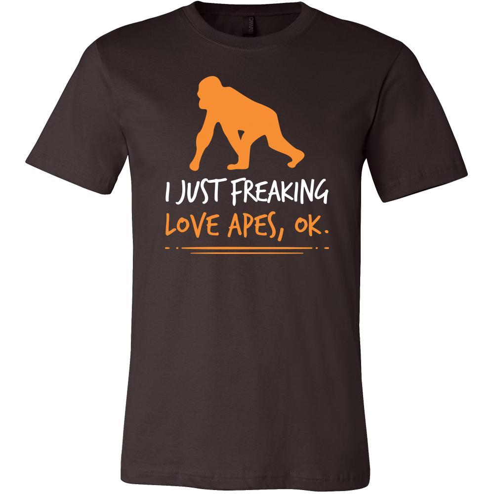 Ape Shirt - Love Apes - Animal Lover Gift-T-shirt-Teelime | shirts-hoodies-mugs