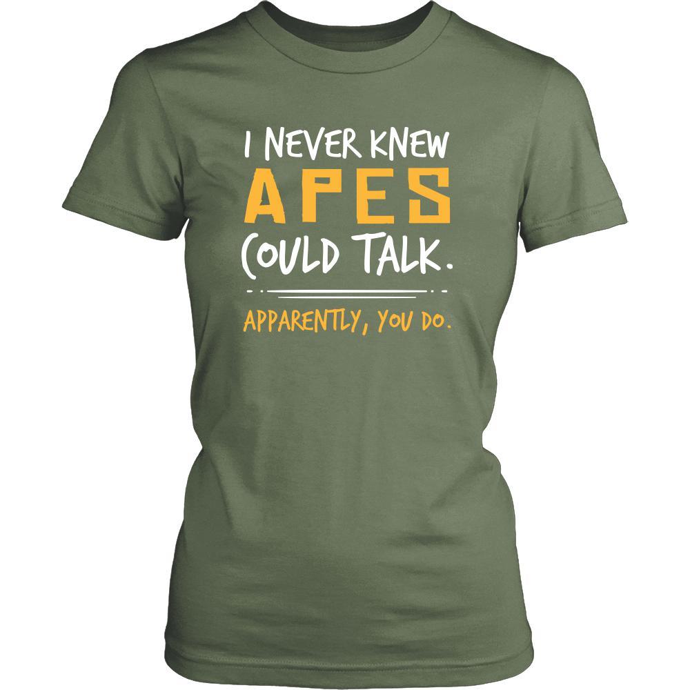 Ape Shirt - Talk - Animal Lover Gift-T-shirt-Teelime | shirts-hoodies-mugs