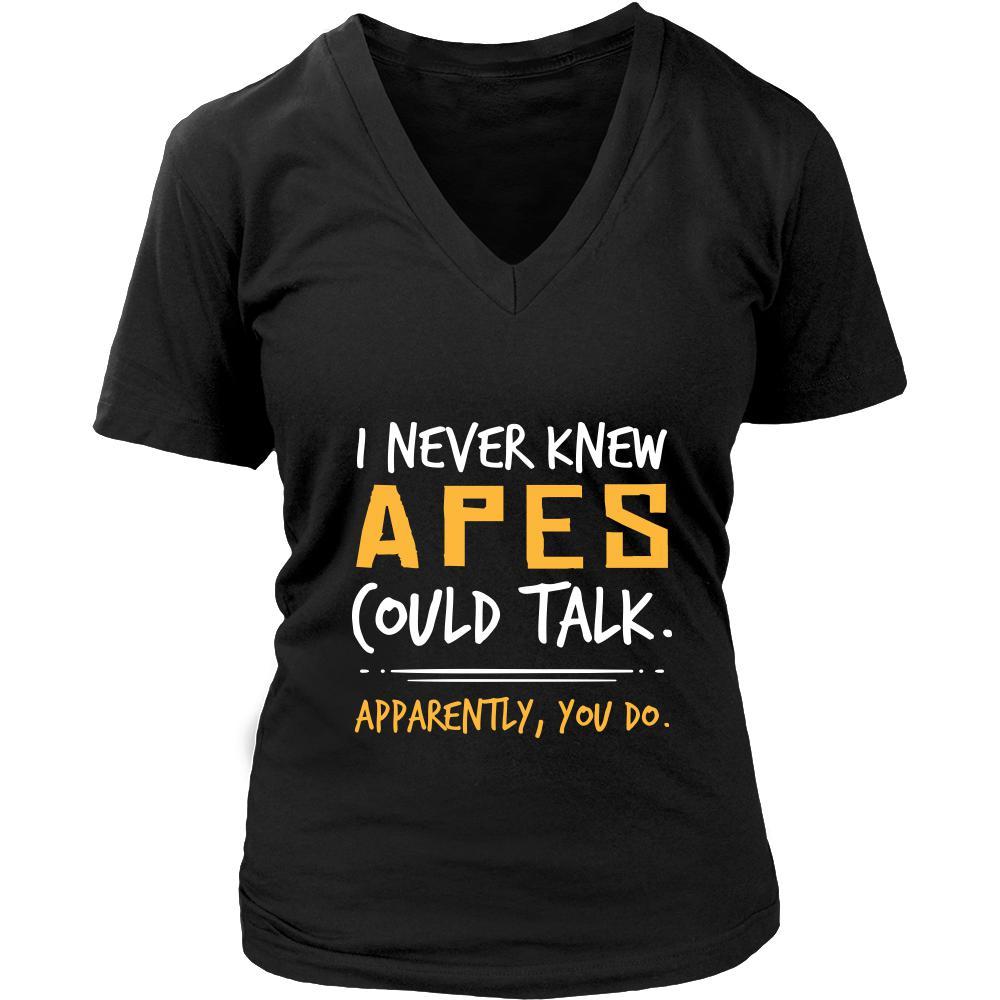 Ape Shirt - Talk - Animal Lover Gift-T-shirt-Teelime | shirts-hoodies-mugs