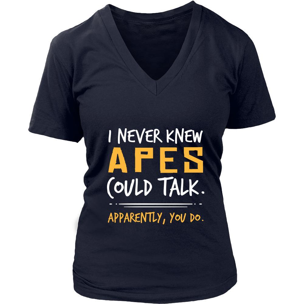 Ape Shirt - Talk - Animal Lover Gift-T-shirt-Teelime | shirts-hoodies-mugs