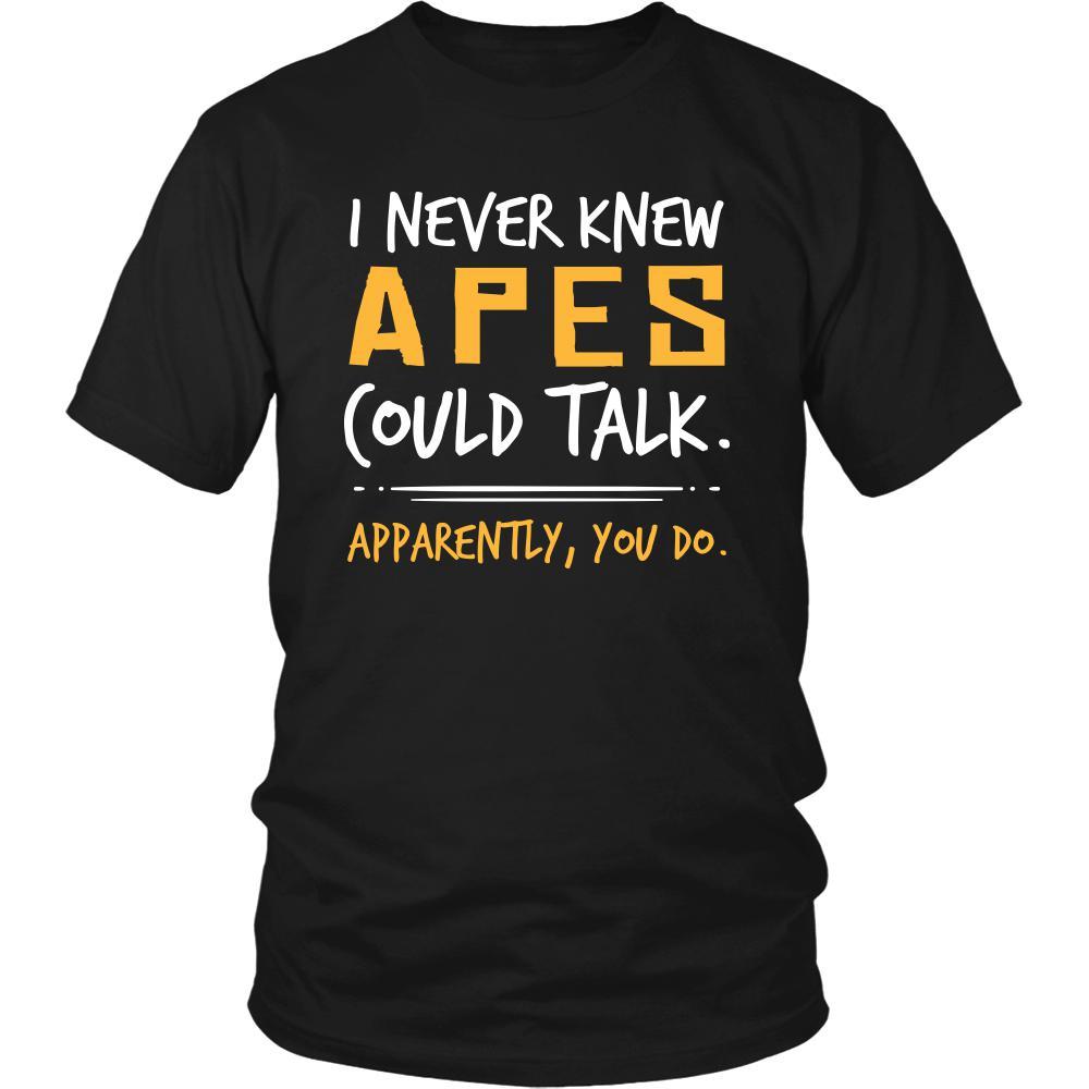 Ape Shirt - Talk - Animal Lover Gift-T-shirt-Teelime | shirts-hoodies-mugs