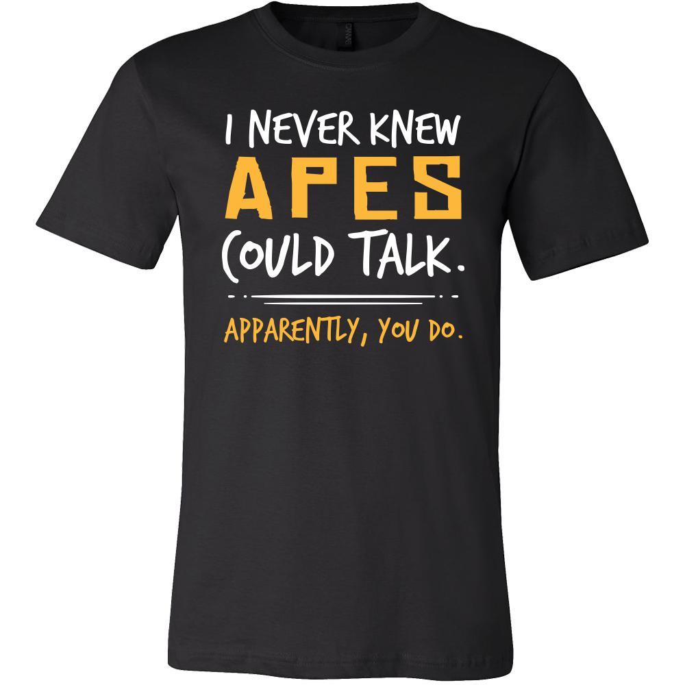 Ape Shirt - Talk - Animal Lover Gift-T-shirt-Teelime | shirts-hoodies-mugs