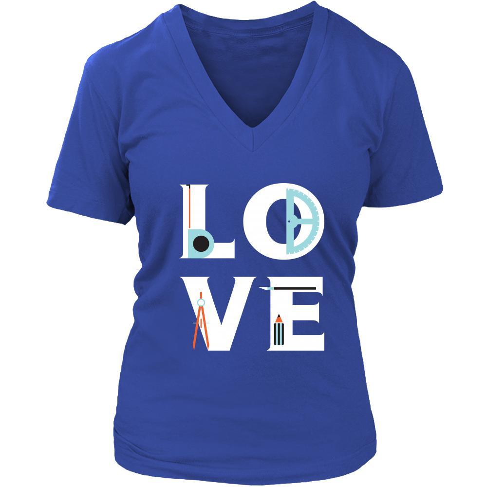 Architect - LOVE Architect - Profession/Job Shirt-T-shirt-Teelime | shirts-hoodies-mugs