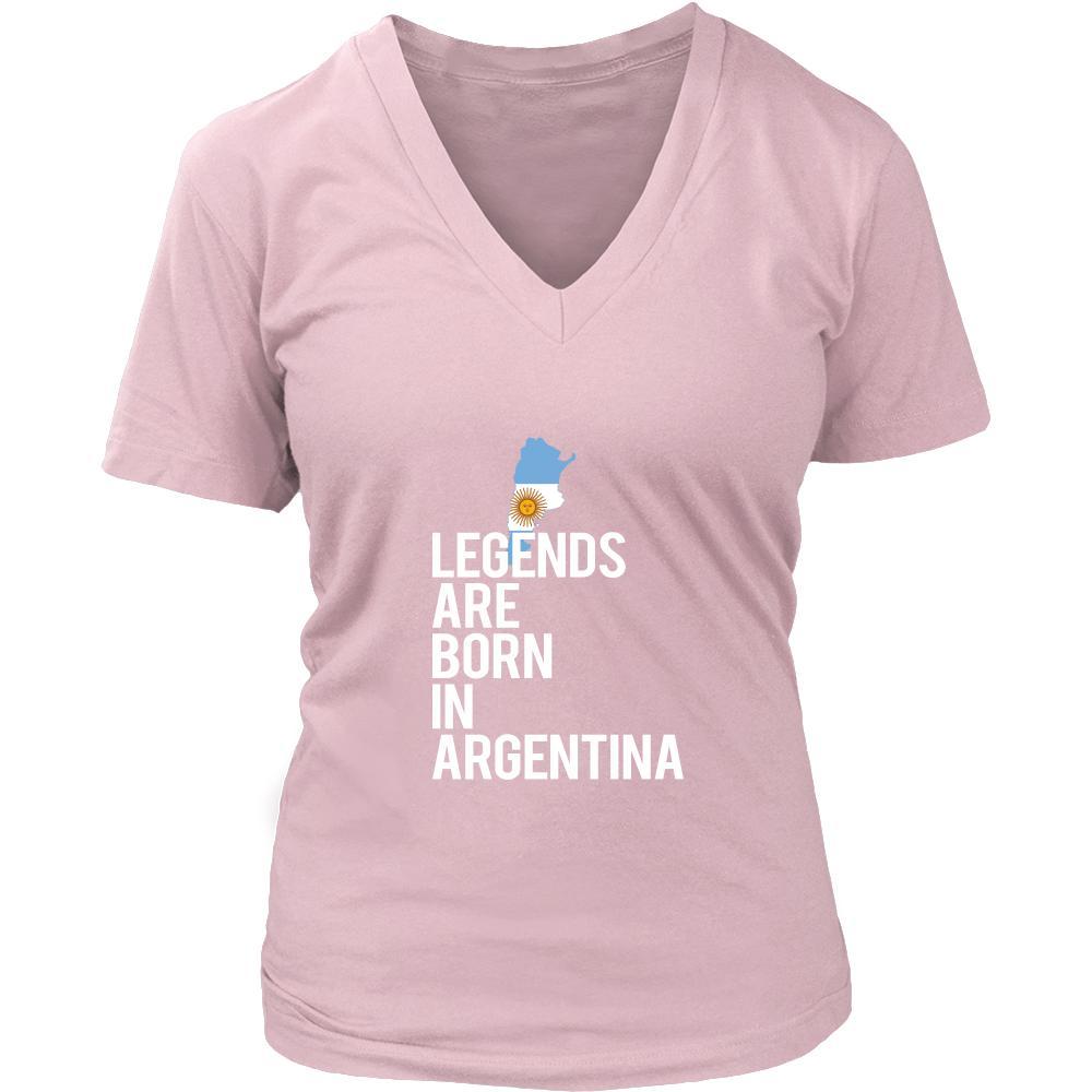 Argentina Shirt - Legends are born in Argentina - National Heritage Gift-T-shirt-Teelime | shirts-hoodies-mugs