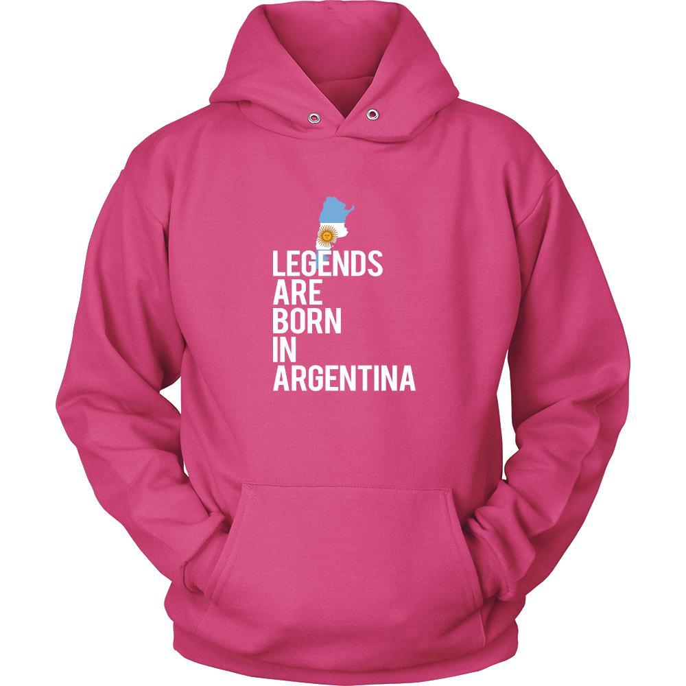 Argentina Shirt - Legends are born in Argentina - National Heritage Gift-T-shirt-Teelime | shirts-hoodies-mugs