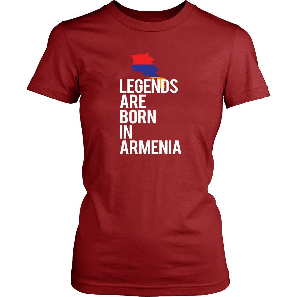 Armenia Shirt - Legends are born in Armenia - National Heritage Gift-T-shirt-Teelime | shirts-hoodies-mugs