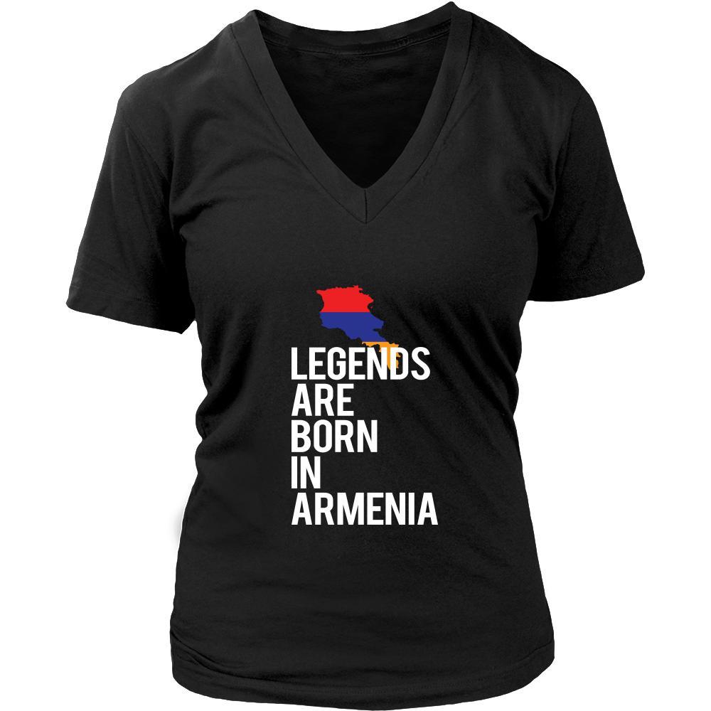 Armenia Shirt - Legends are born in Armenia - National Heritage Gift-T-shirt-Teelime | shirts-hoodies-mugs