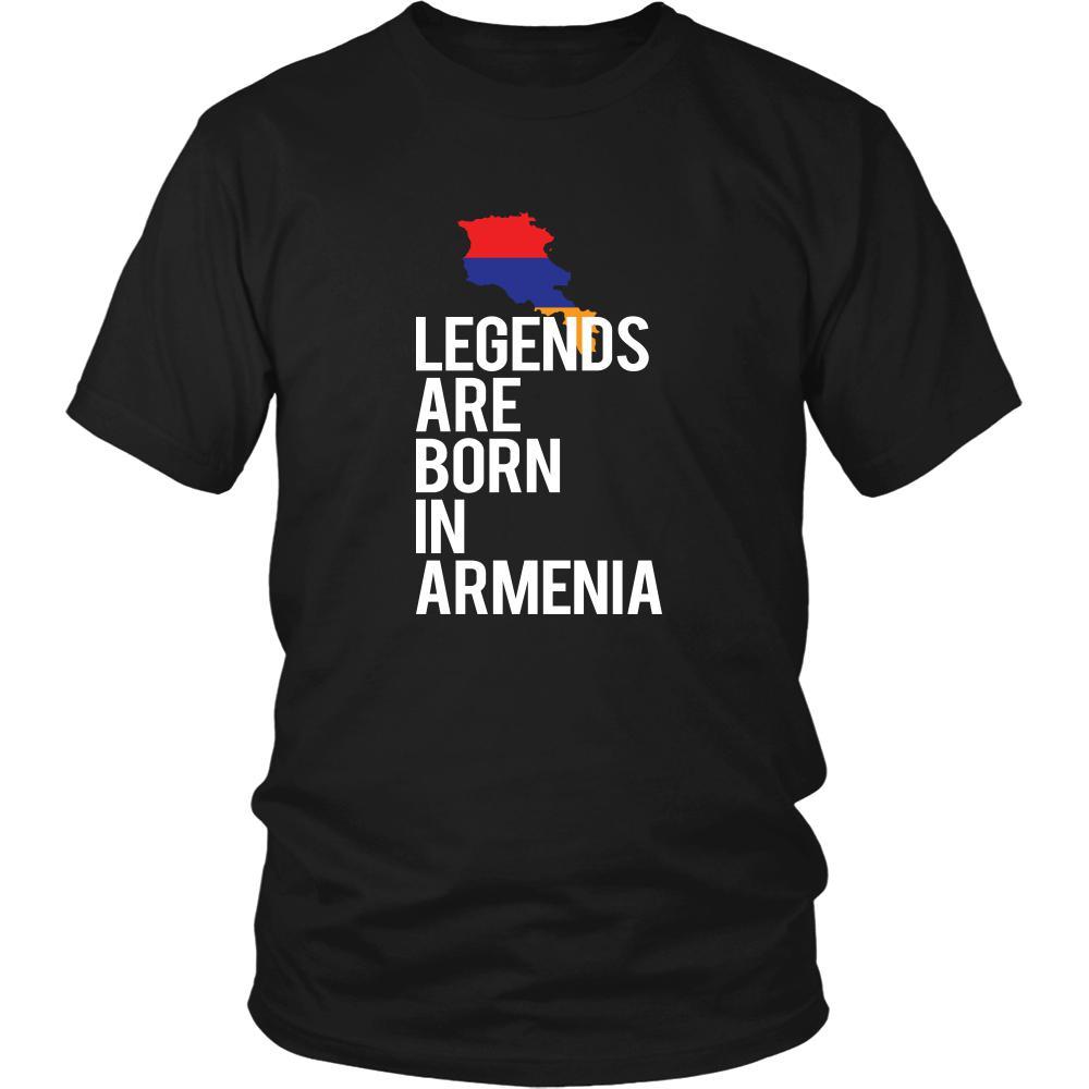Armenia Shirt - Legends are born in Armenia - National Heritage Gift-T-shirt-Teelime | shirts-hoodies-mugs