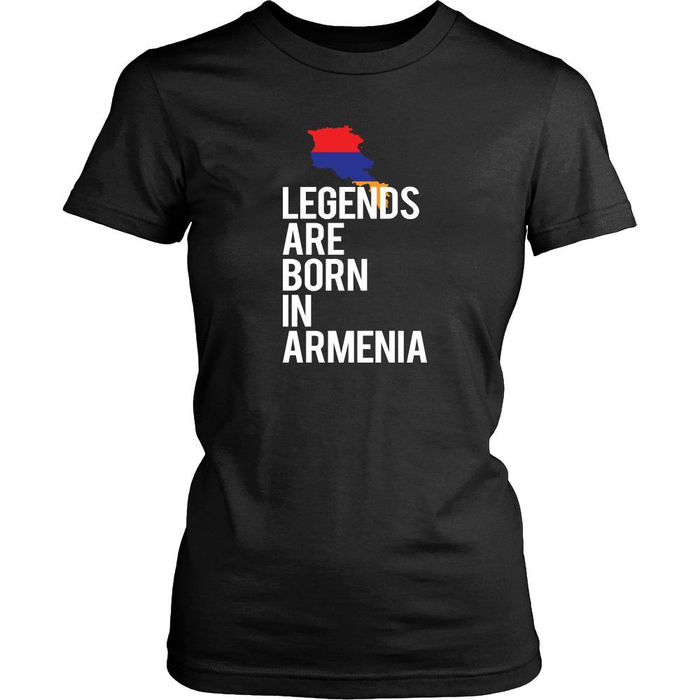 Armenia Shirt - Legends are born in Armenia - National Heritage Gift-T-shirt-Teelime | shirts-hoodies-mugs