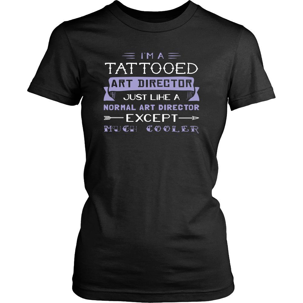 Art Director Shirt - I'm a tattooed architect, just like a normal architect, except much cooler - Profession Gift-T-shirt-Teelime | shirts-hoodies-mugs