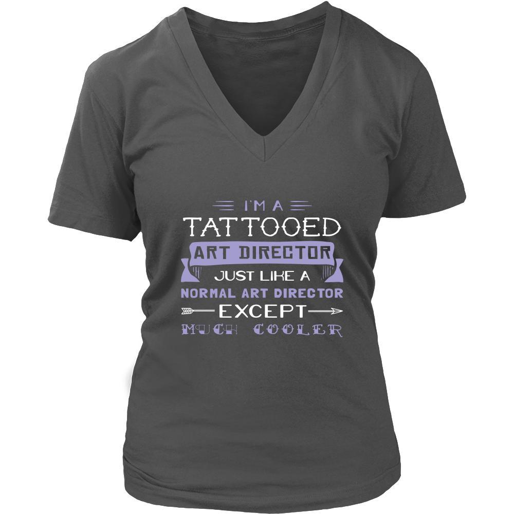 Art Director Shirt - I'm a tattooed architect, just like a normal architect, except much cooler - Profession Gift-T-shirt-Teelime | shirts-hoodies-mugs