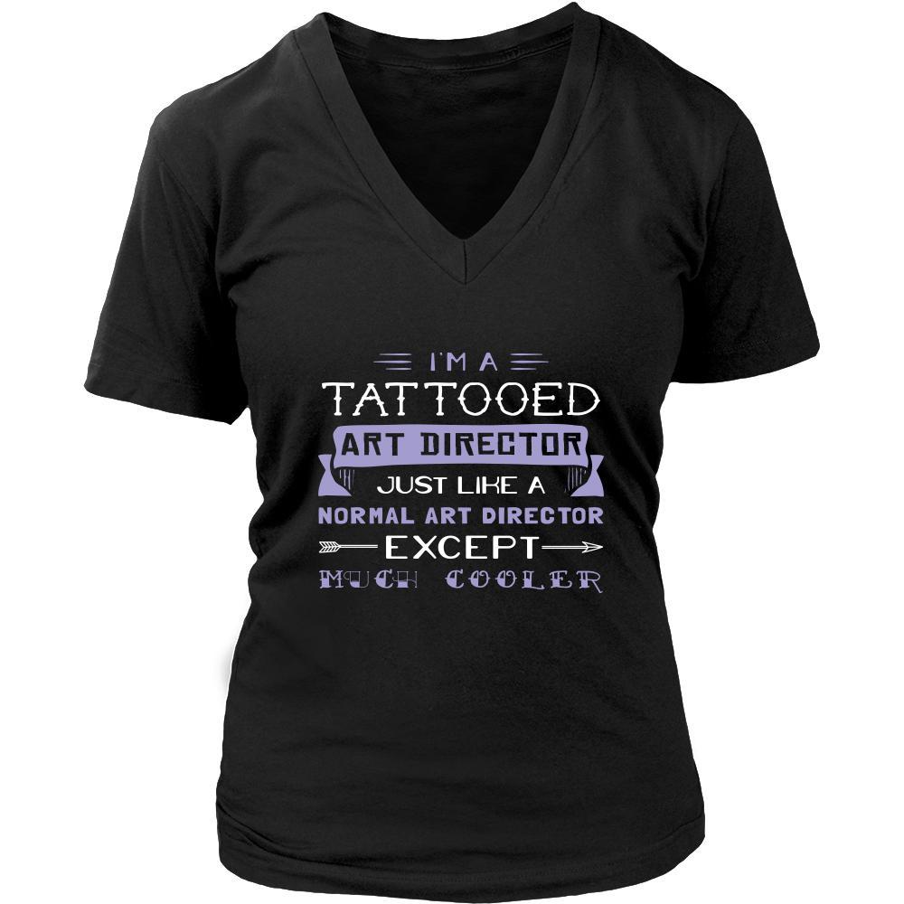 Art Director Shirt - I'm a tattooed architect, just like a normal architect, except much cooler - Profession Gift-T-shirt-Teelime | shirts-hoodies-mugs