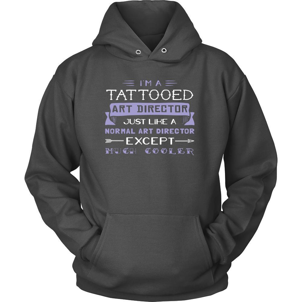 Art Director Shirt - I'm a tattooed architect, just like a normal architect, except much cooler - Profession Gift-T-shirt-Teelime | shirts-hoodies-mugs
