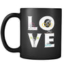 Athlete - LOVE Athlete - 11oz Black Mug-Drinkware-Teelime | shirts-hoodies-mugs