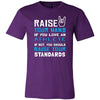 Athlete Shirt - Raise your hand if you love Athlete, if not raise your standards - Profession Gift-T-shirt-Teelime | shirts-hoodies-mugs