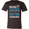 Athlete Shirt - Raise your hand if you love Athlete, if not raise your standards - Profession Gift-T-shirt-Teelime | shirts-hoodies-mugs