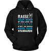 Athlete Shirt - Raise your hand if you love Athlete, if not raise your standards - Profession Gift-T-shirt-Teelime | shirts-hoodies-mugs