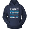 Athlete Shirt - Raise your hand if you love Athlete, if not raise your standards - Profession Gift-T-shirt-Teelime | shirts-hoodies-mugs